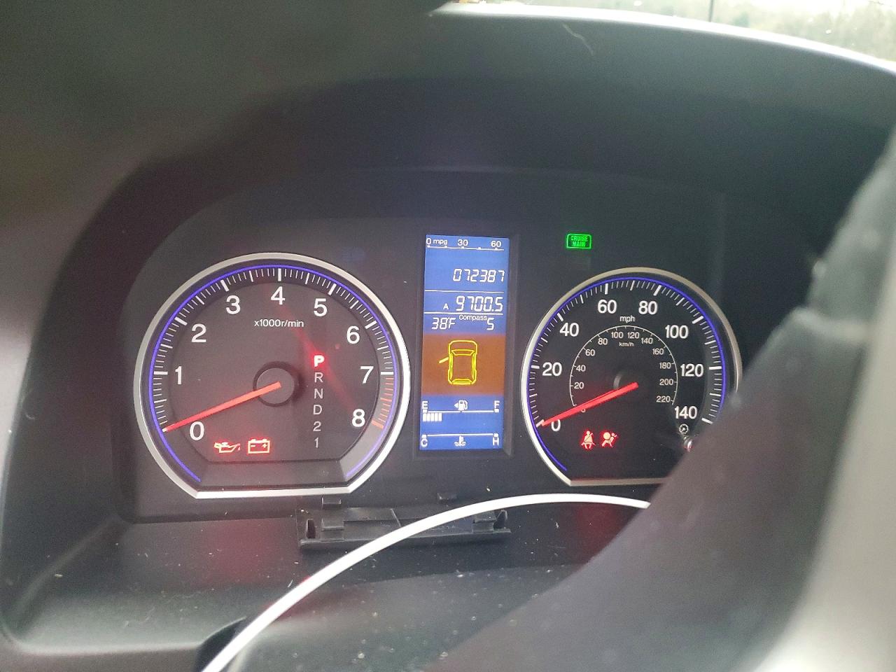 2011 HONDA CR-V EXL photo 9