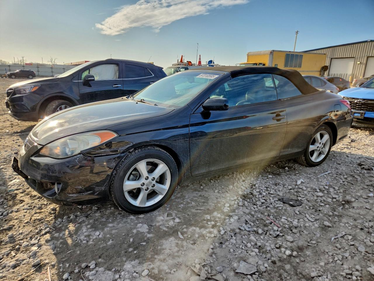 2005 TOYOTA CAMRY SOLARA SE — FRONT END damage — photo 1