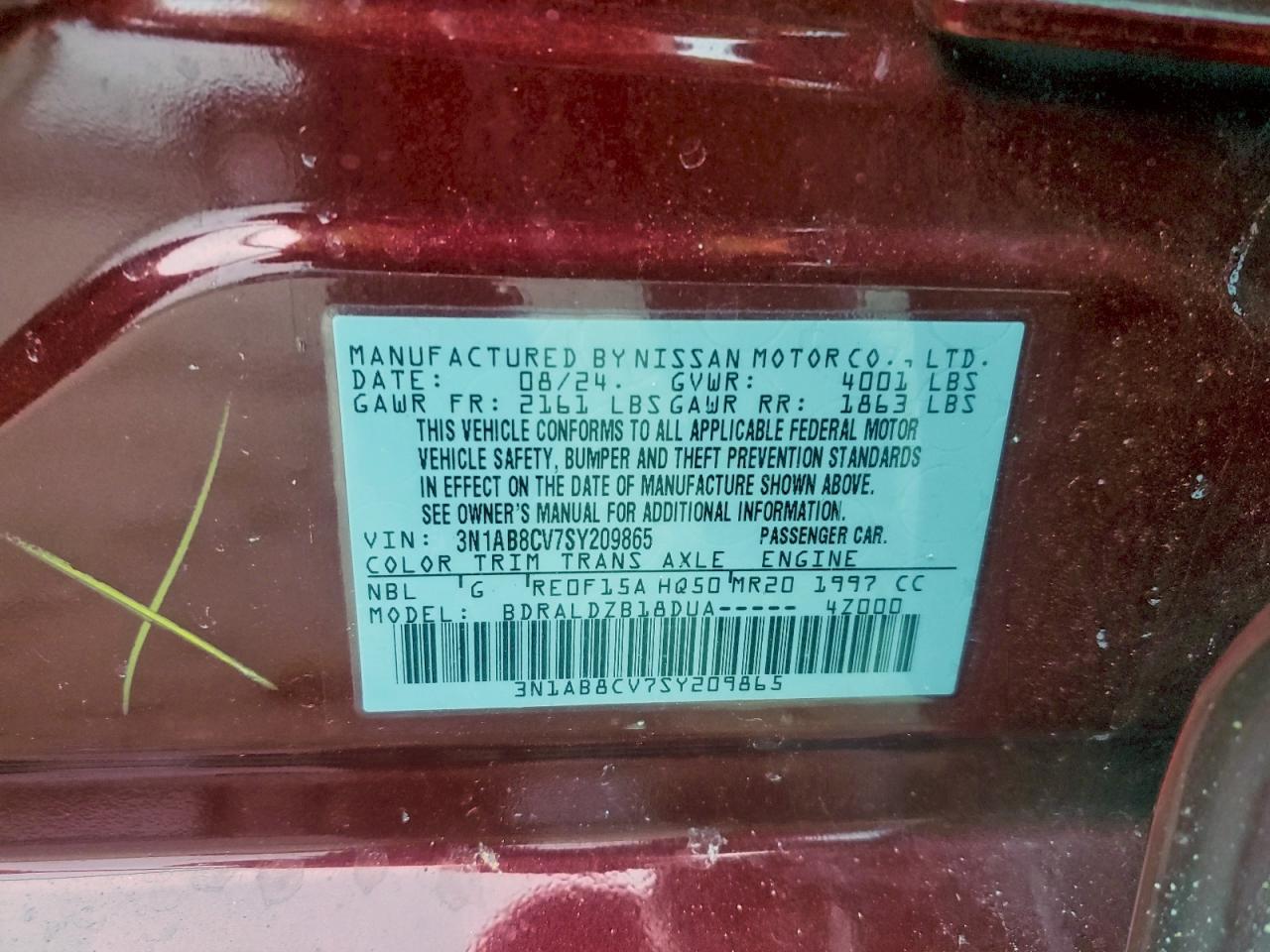2025 NISSAN SENTRA SV photo 23