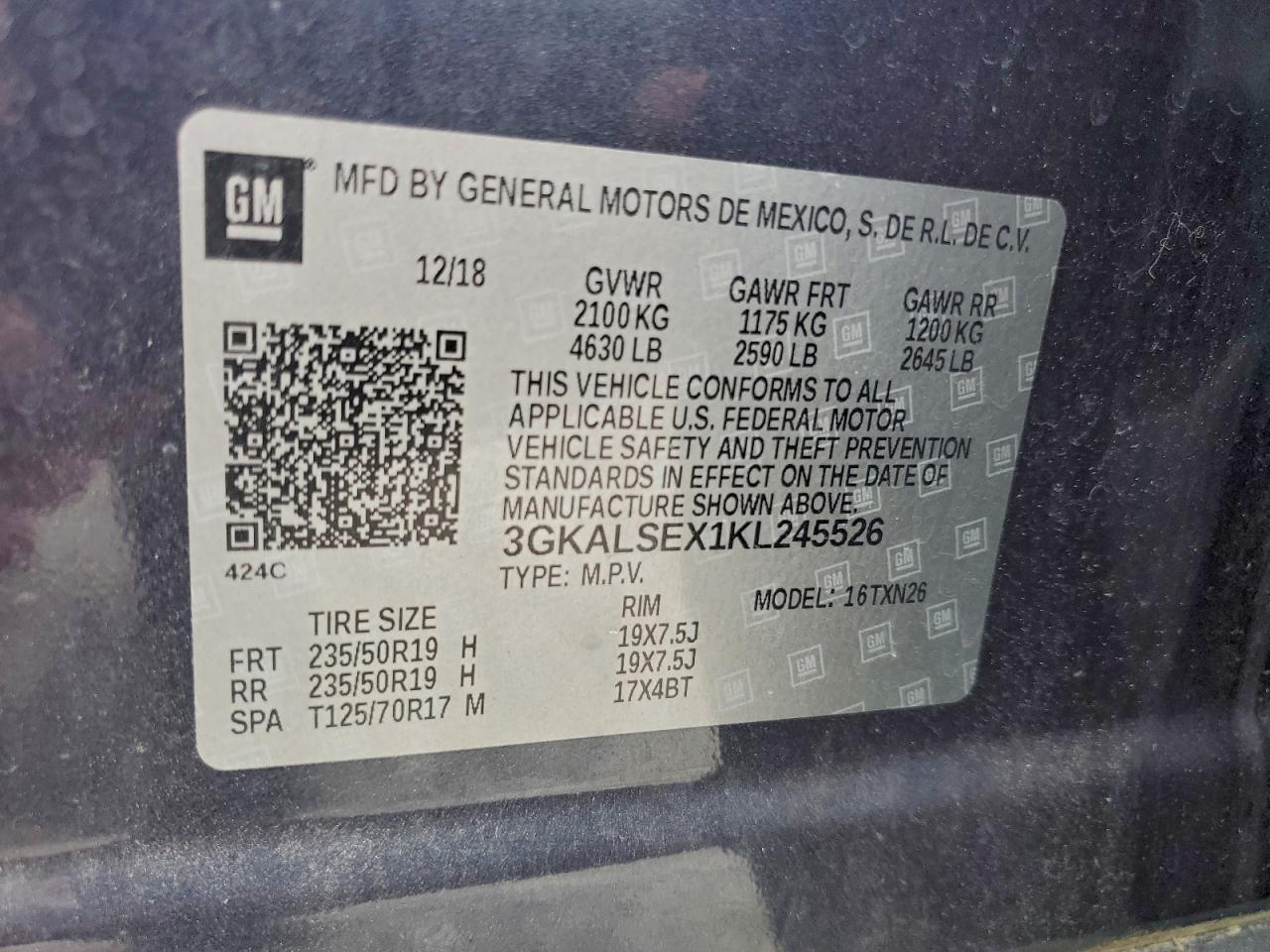 2019 GMC TERRAIN DENALI photo 13
