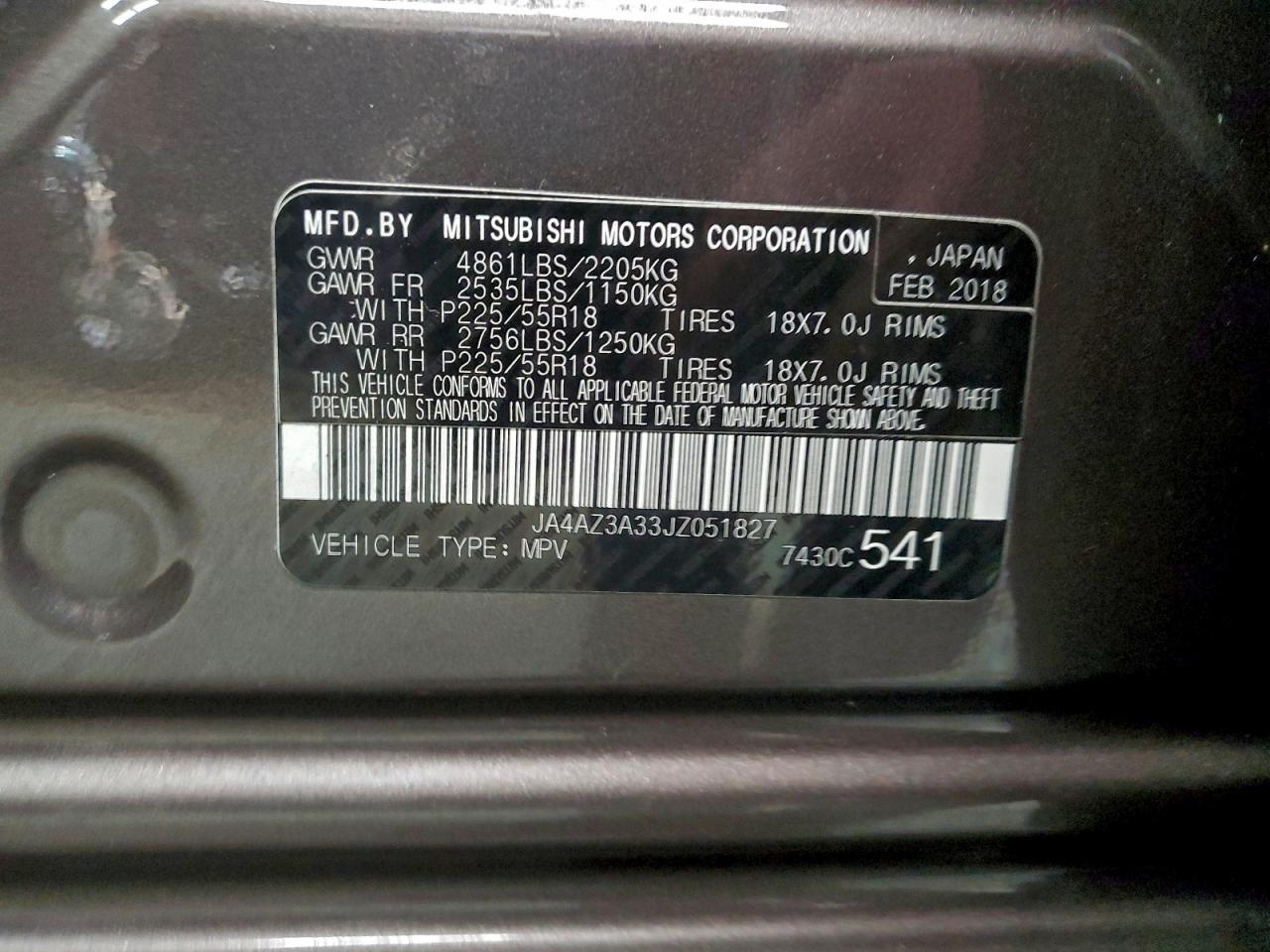 2018 MITSUBISHI OUTLANDER SE photo 37