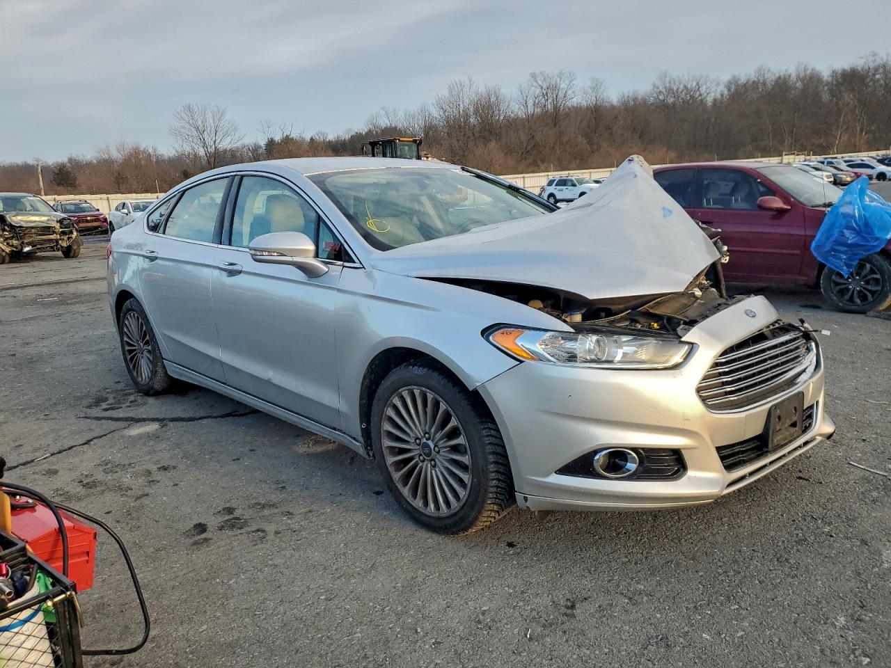 2014 FORD FUSION TITANIUM photo 4
