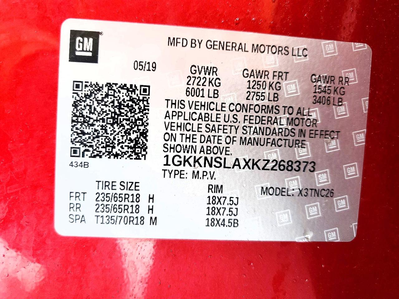 2019 GMC ACADIA SLE photo 25