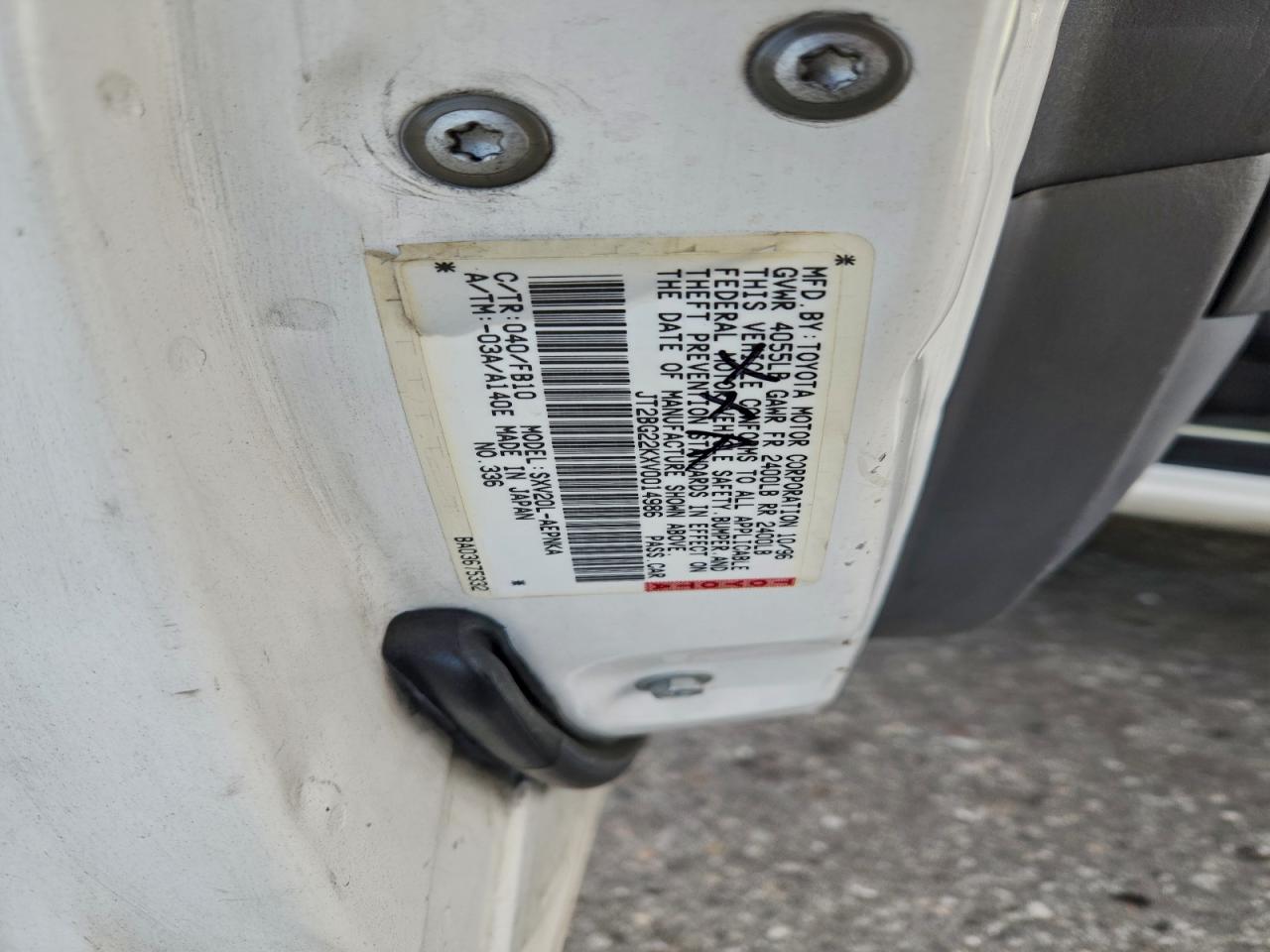 1997 TOYOTA CAMRY LE photo 12