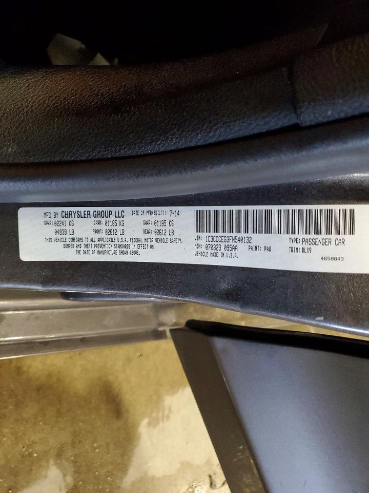 2015 CHRYSLER 200 C photo 23