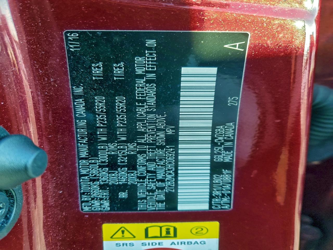 2017 LEXUS RX 350 BASE photo 34