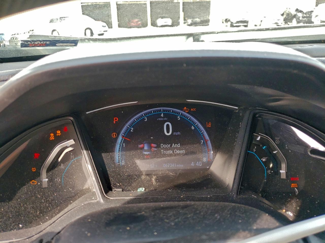 2020 HONDA CIVIC LX photo 9