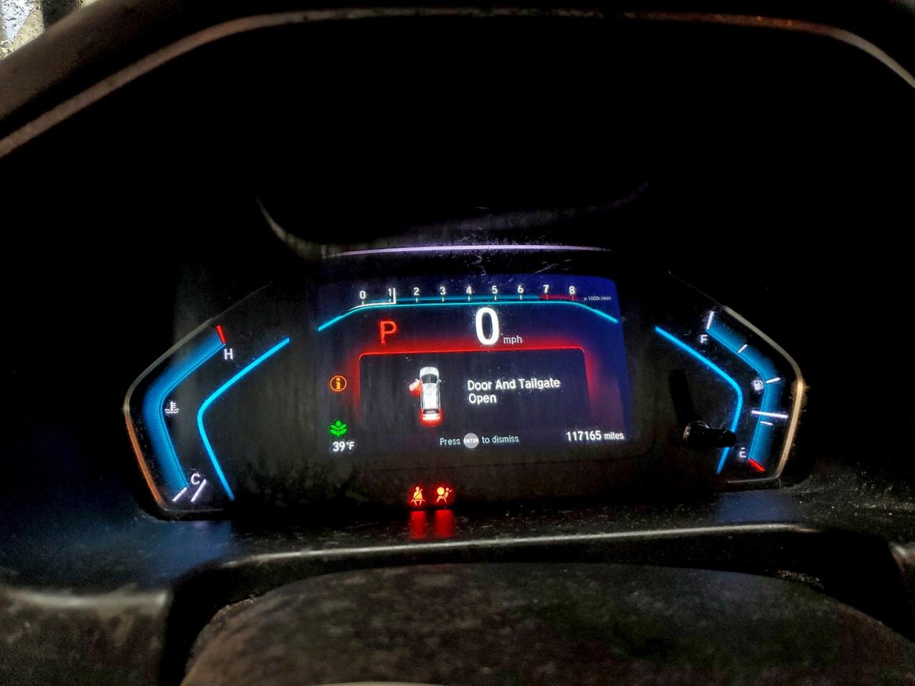 2019 HONDA ODYSSEY EXL photo 9