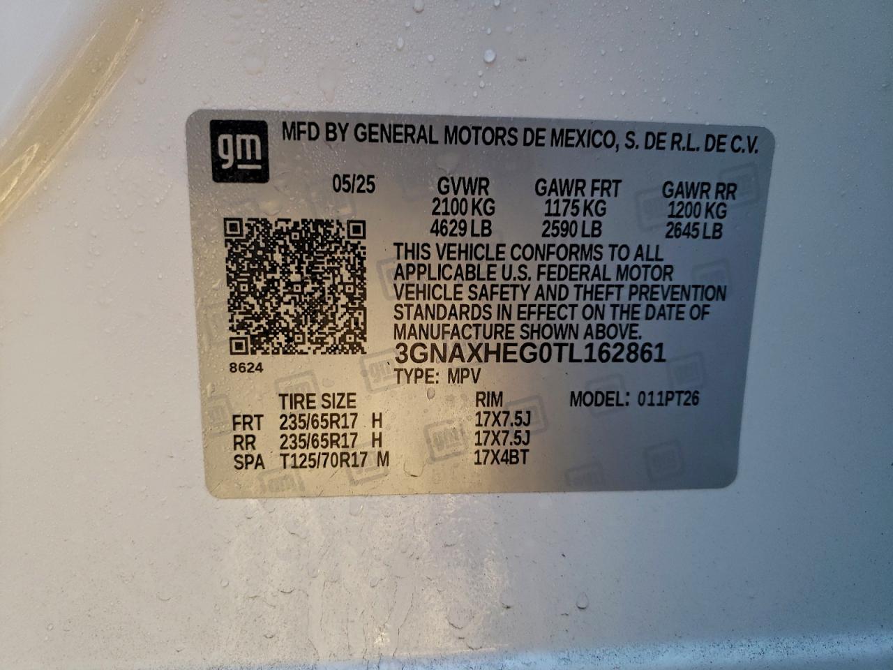 2026 CHEVROLET EQUINOX LT photo 13