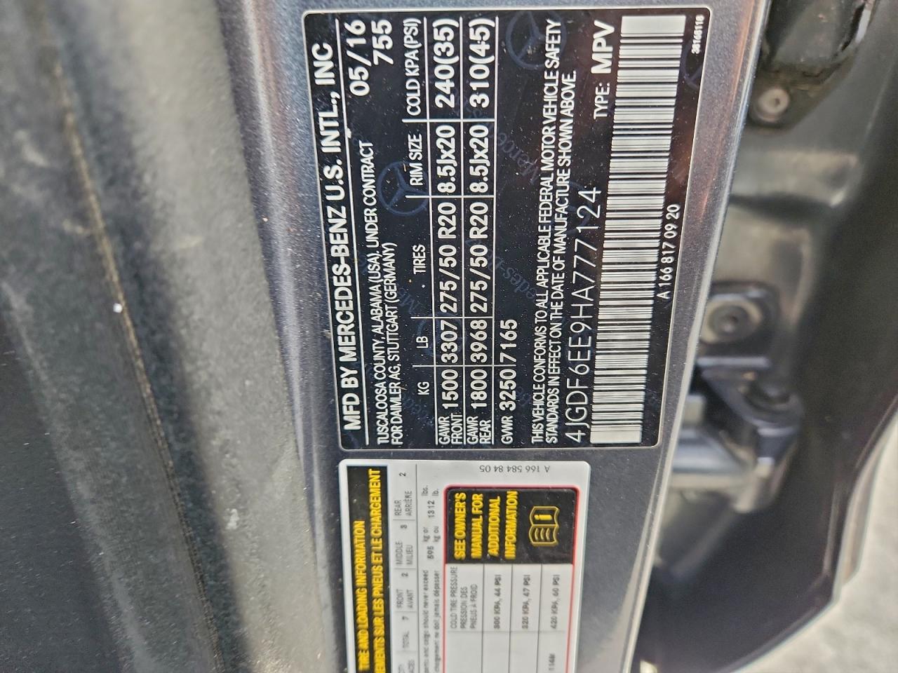 2017 MERCEDES-BENZ GLS 450 4MATIC photo 13