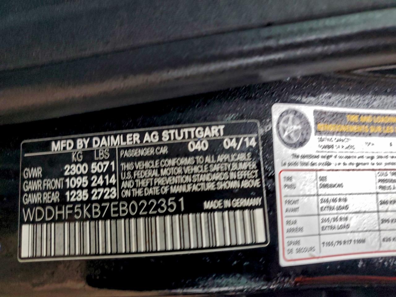 2014 MERCEDES-BENZ E 350 photo 25