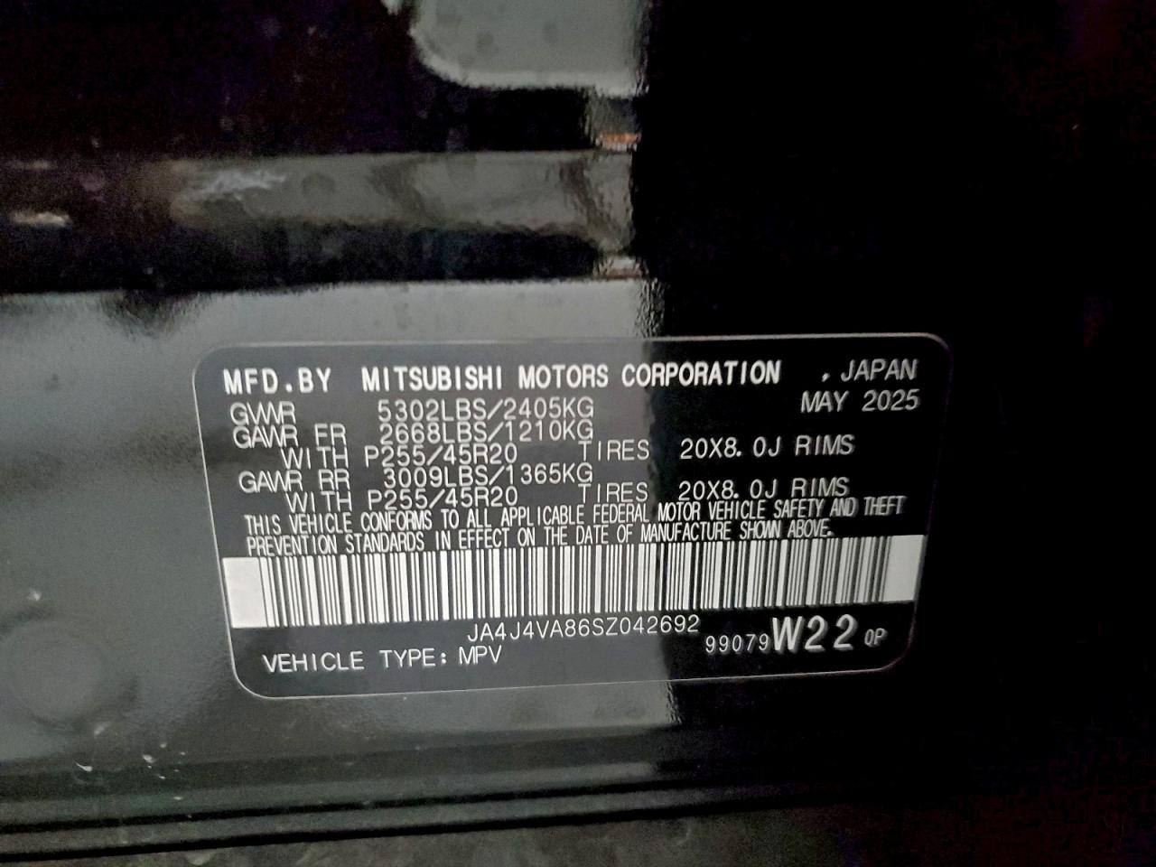 2025 MITSUBISHI OUTLANDER SE photo 27