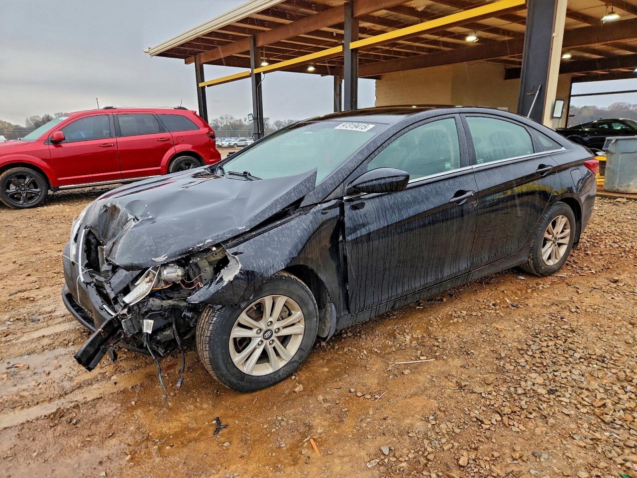 2013 HYUNDAI SONATA GLS — FRONT END damage — photo 1