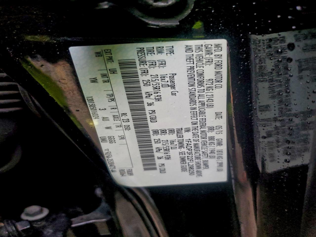 2015 FORD FOCUS SE photo 23