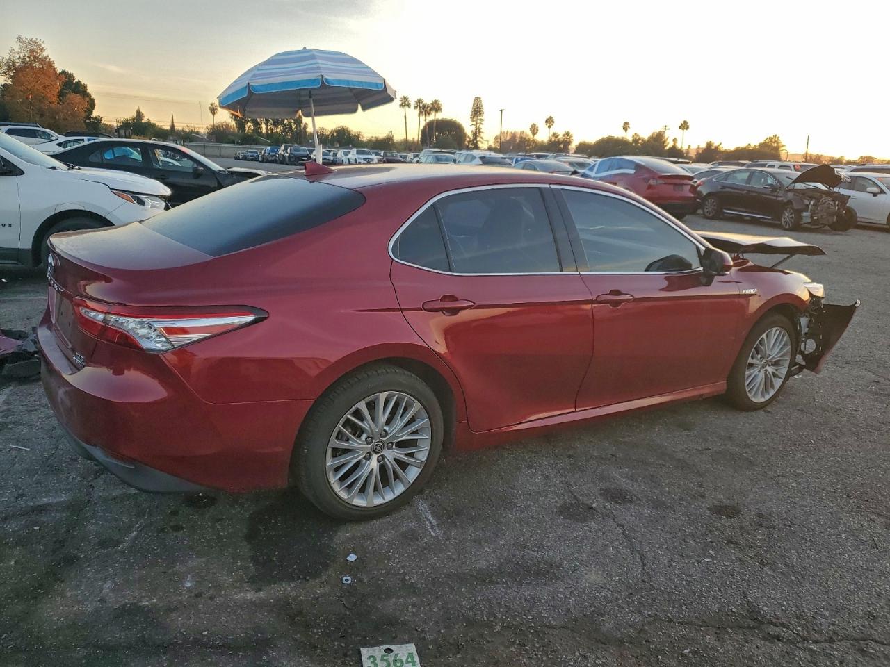 2020 TOYOTA CAMRY XLE photo 3
