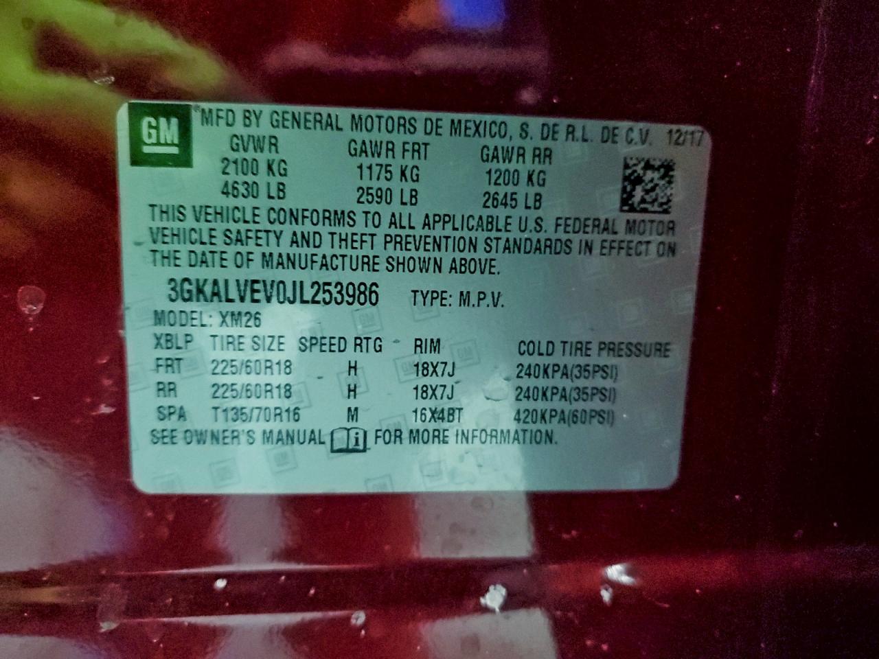 2018 GMC TERRAIN SLT photo 13