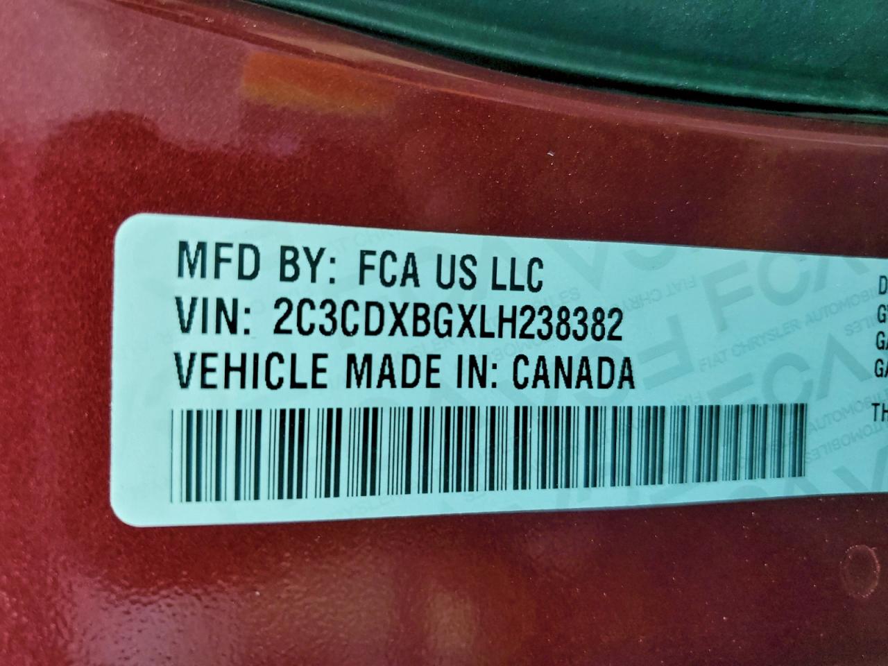 2020 DODGE CHARGER SXT photo 25