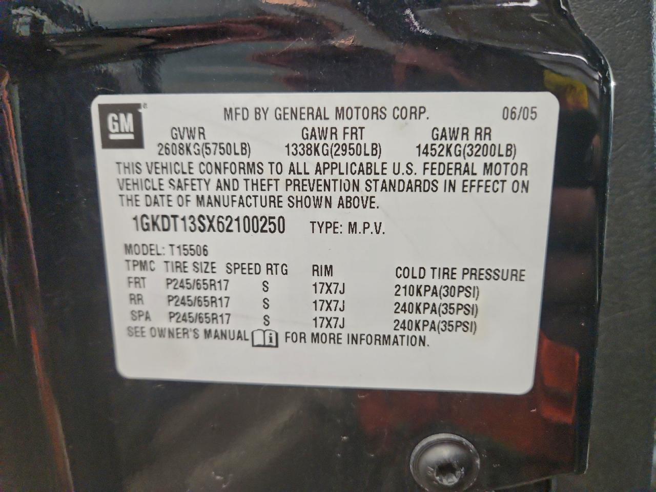 2006 GMC ENVOY photo 14