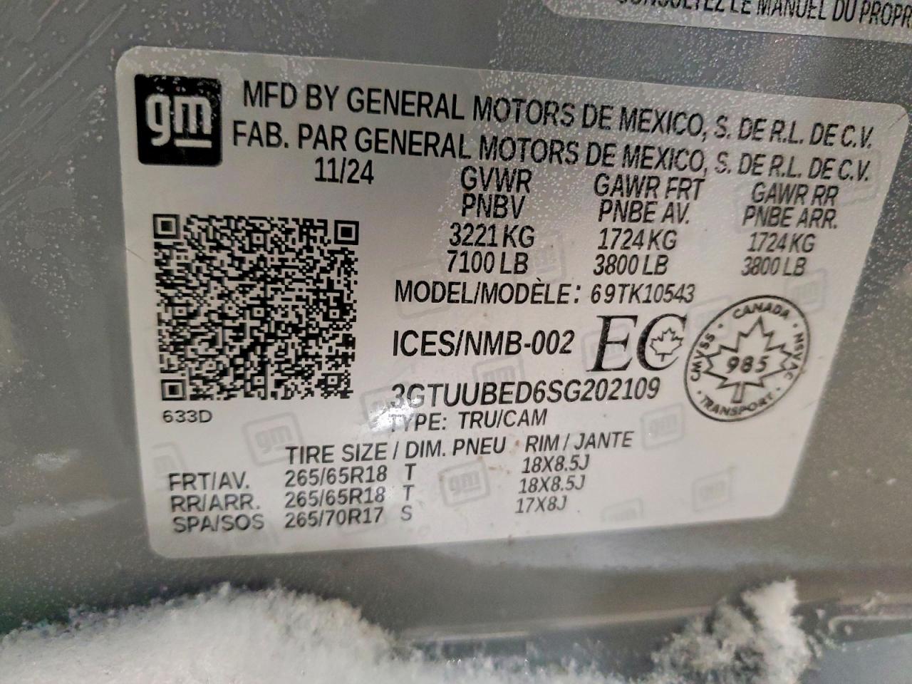 2025 GMC SIERRA K1500 SLE photo 12