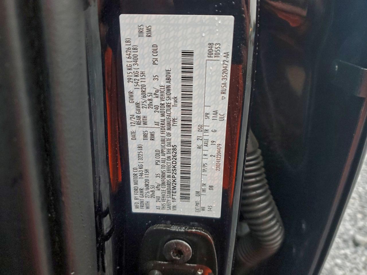 2025 FORD F150 STX photo 12