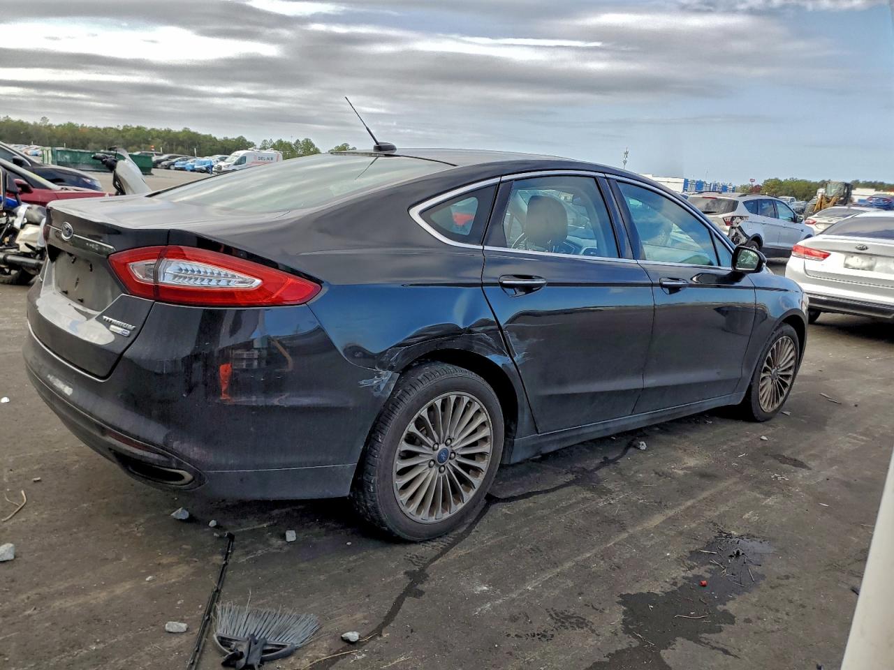 2013 FORD FUSION TITANIUM photo 7