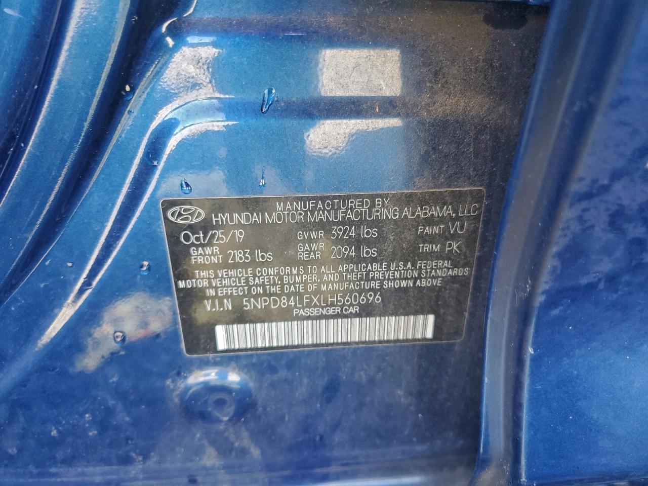 2020 HYUNDAI ELANTRA SEL photo 25