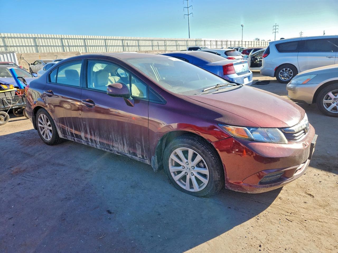 2012 HONDA CIVIC EX photo 7