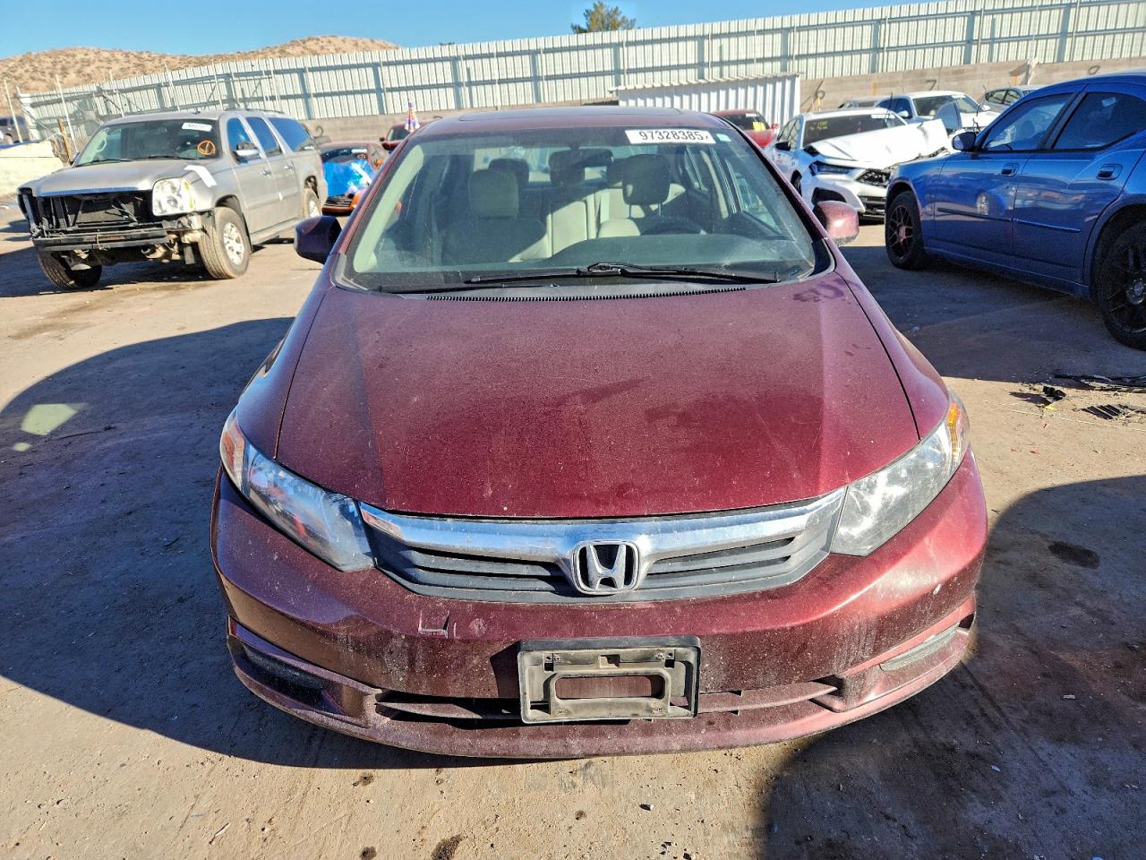 2012 HONDA CIVIC EX photo 9