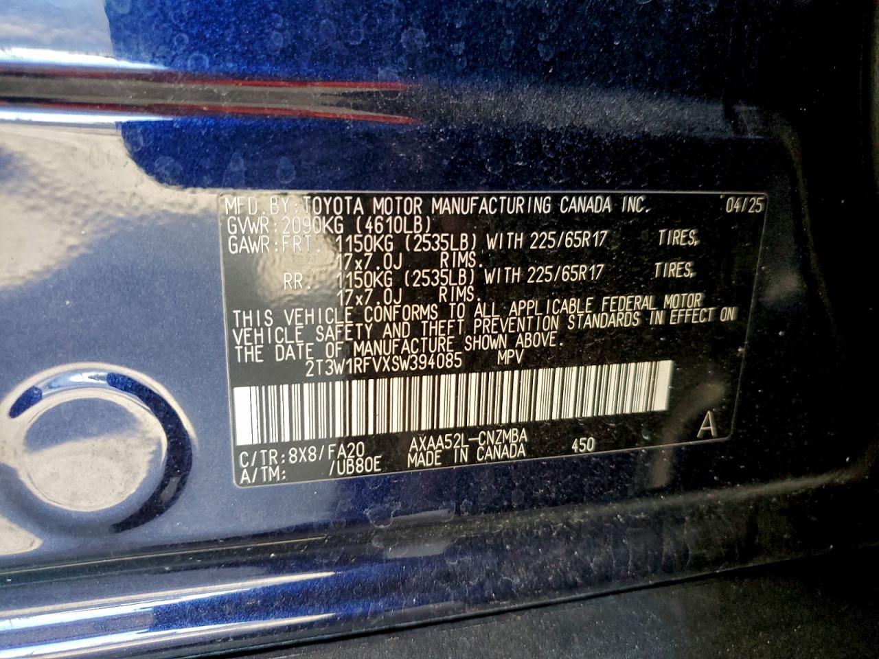 2025 TOYOTA RAV4 XLE photo 14