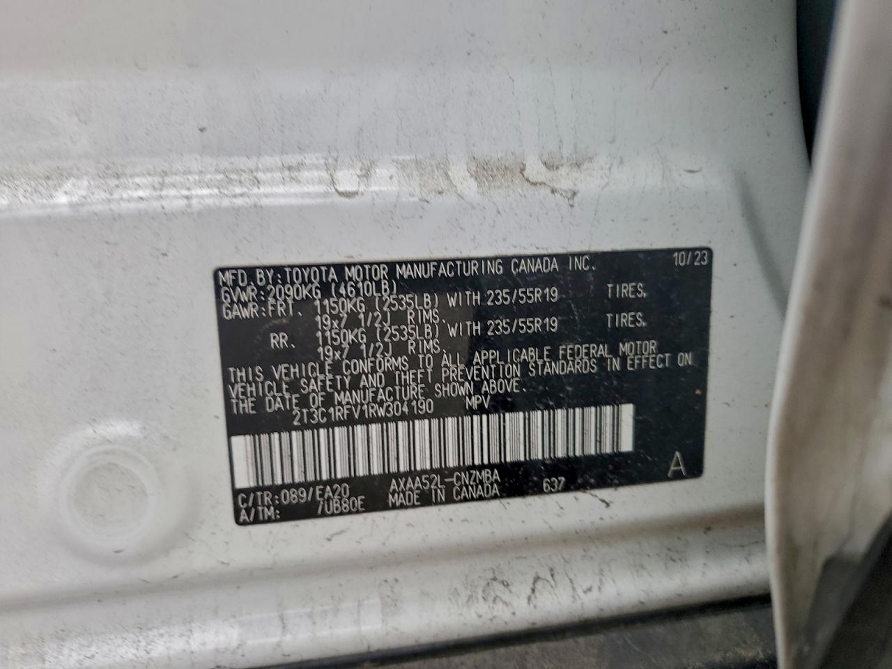 2024 TOYOTA RAV4 XLE PREMIUM photo 23