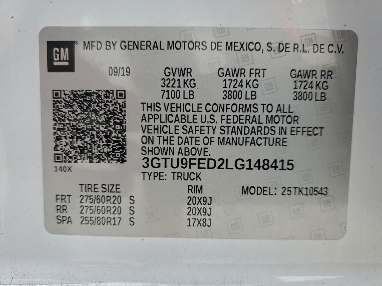 2020 GMC SIERRA K1500 DENALI photo 25