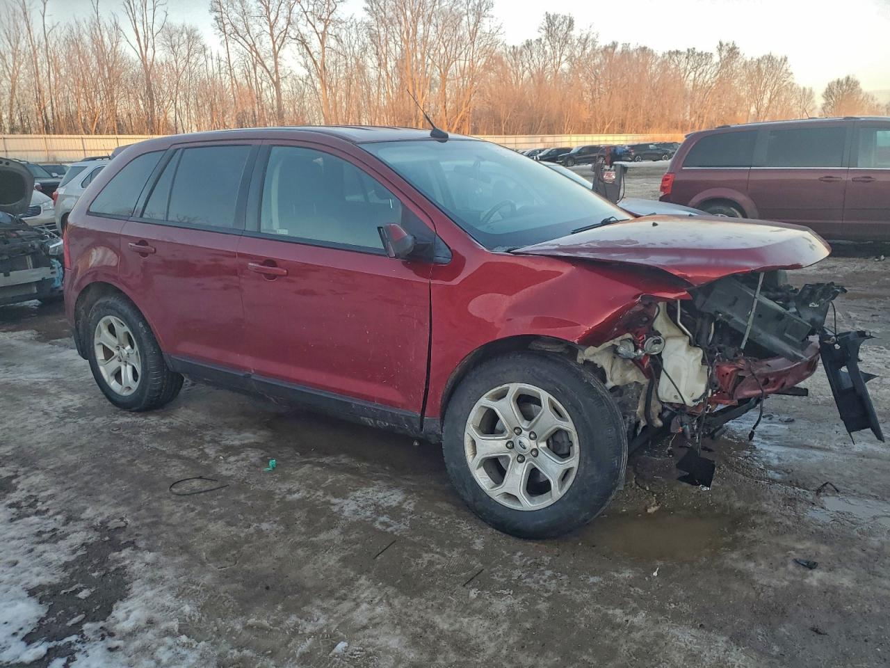 2014 FORD EDGE SEL photo 7