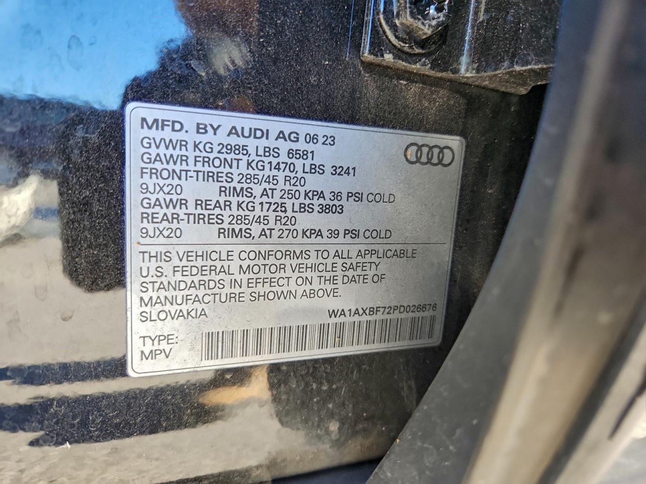 2023 AUDI Q7 PREMIUM photo 27