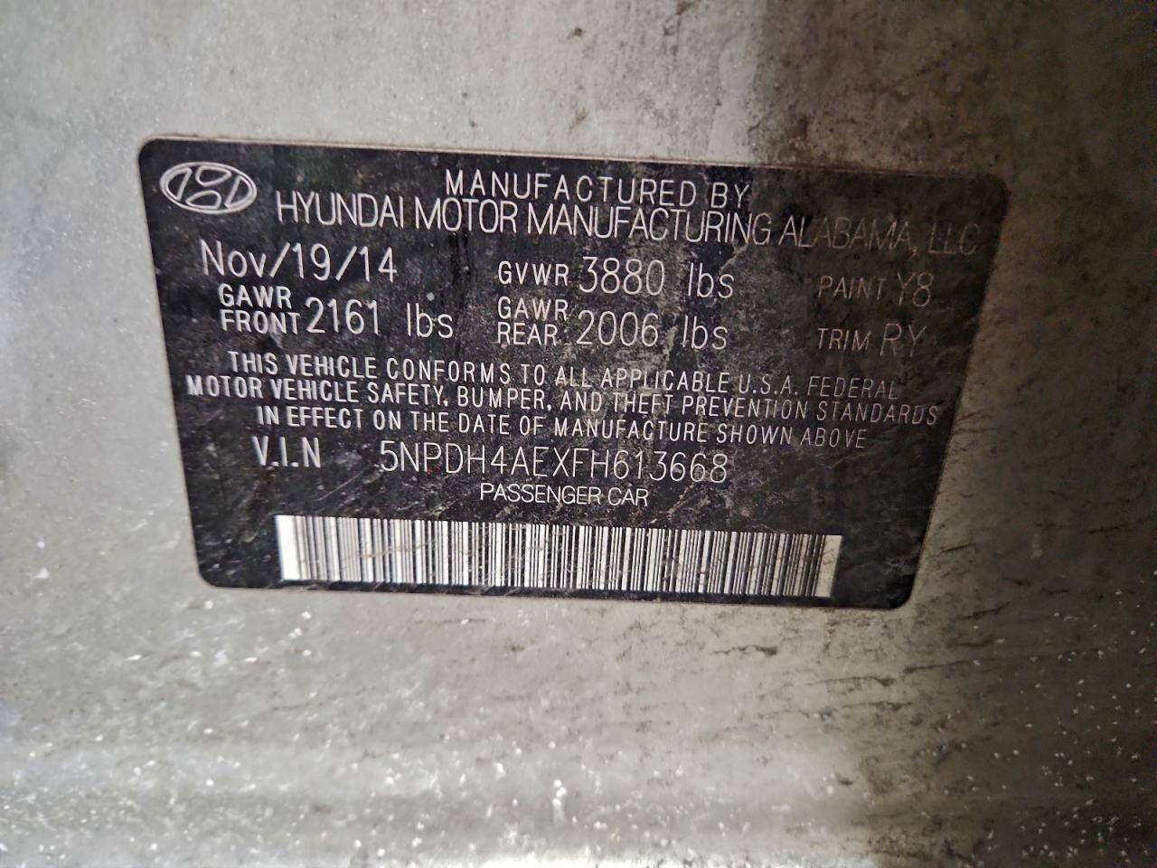 2015 HYUNDAI ELANTRA SE photo 13