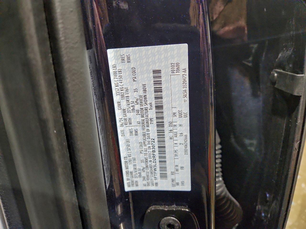 2024 FORD F150 XLT photo 37