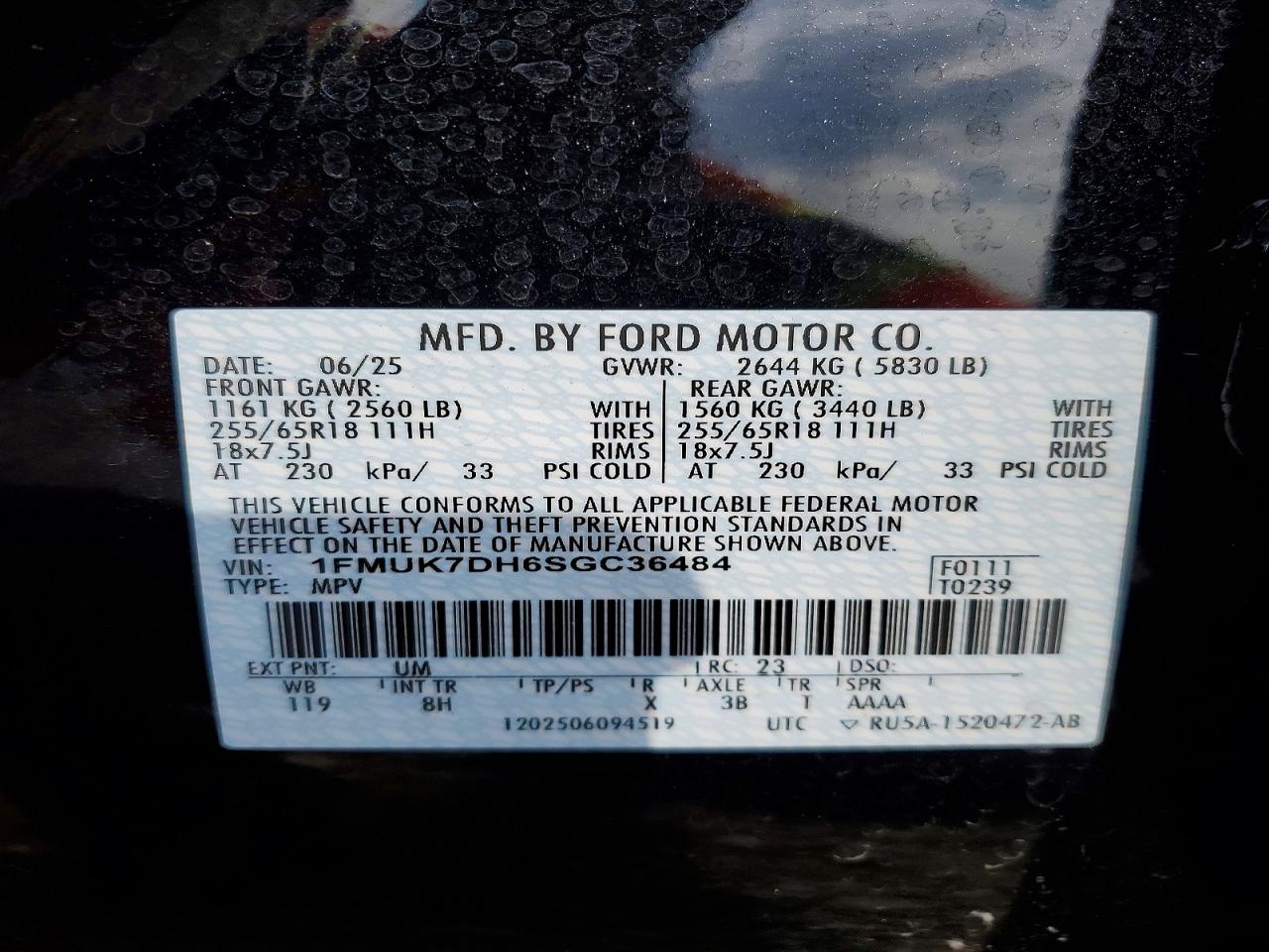 2025 FORD EXPLORER ACTIVE photo 37
