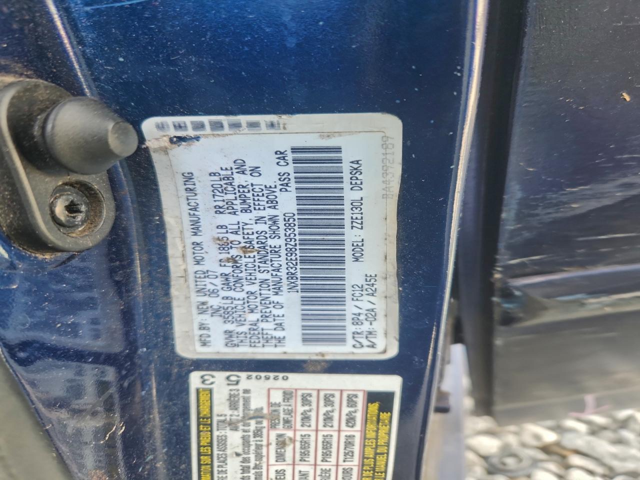 2008 TOYOTA COROLLA CE photo 25