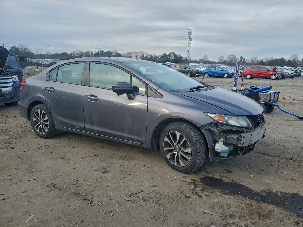 2015 HONDA CIVIC EX photo 4