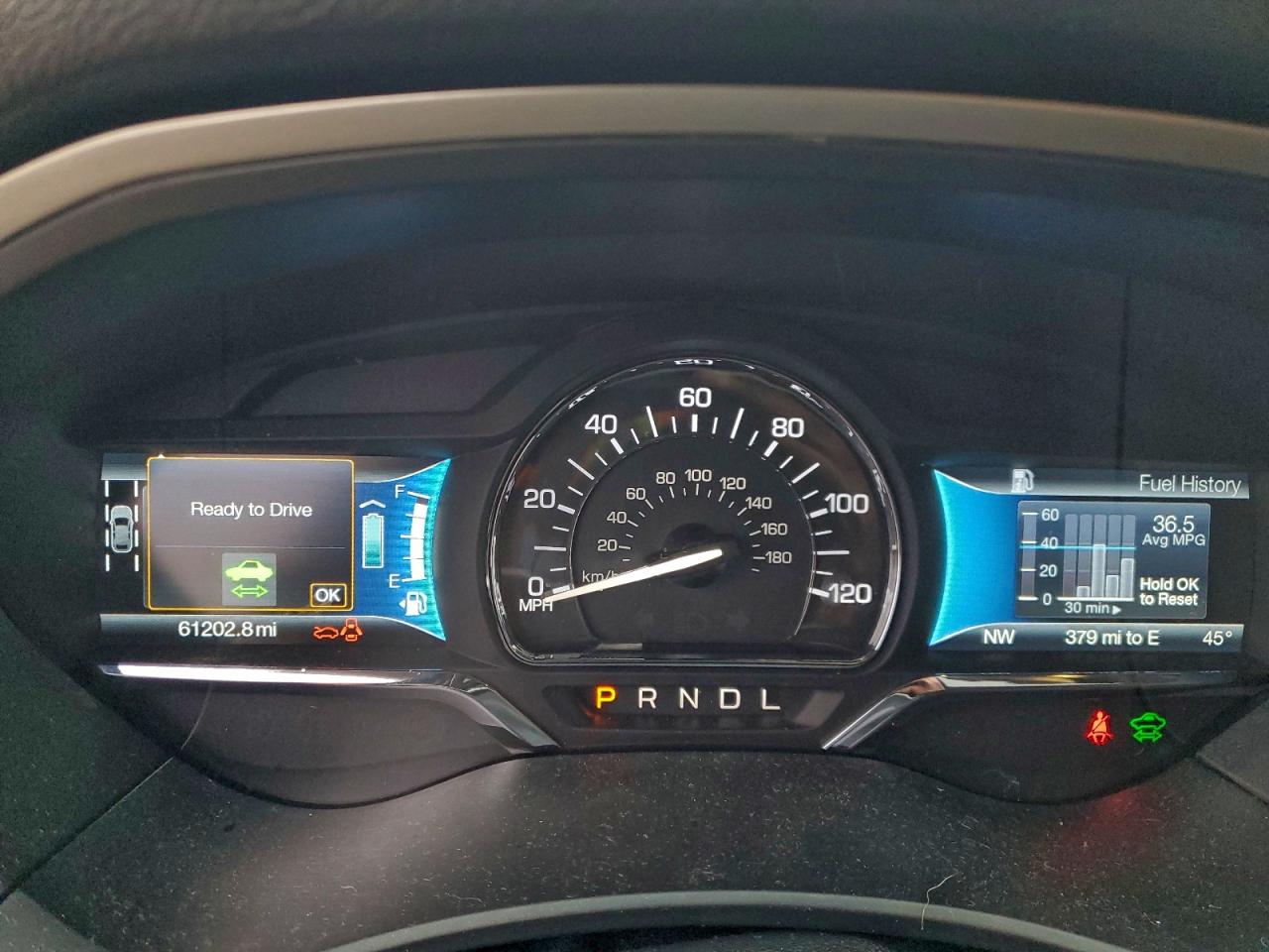 2015 LINCOLN MKZ HYBRID photo 9