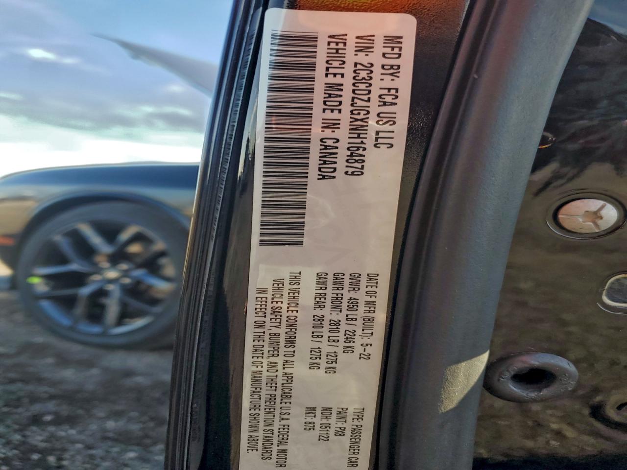 2022 DODGE CHALLENGER GT photo 34
