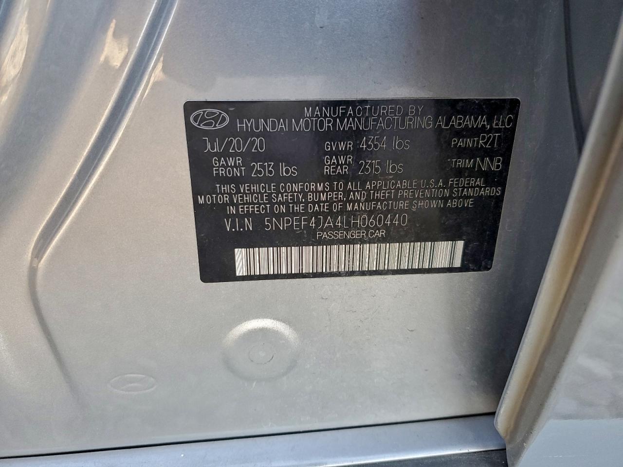 2020 HYUNDAI SONATA SEL photo 13