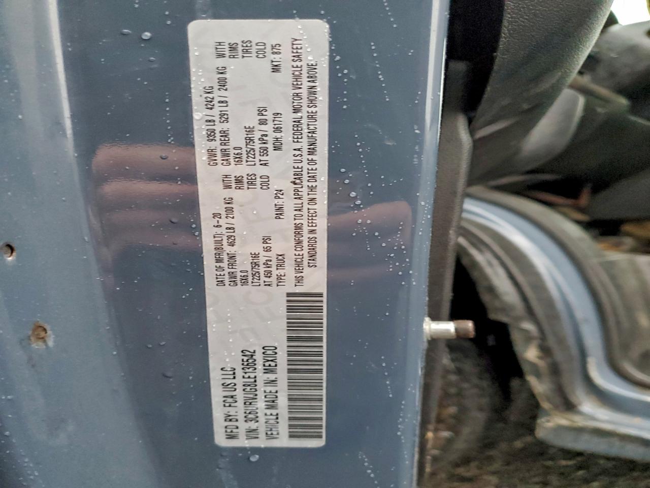2020 RAM PROMASTER 3500 DELIVERY VAN photo 25