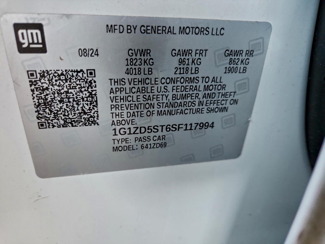 2025 CHEVROLET MALIBU LT photo 13
