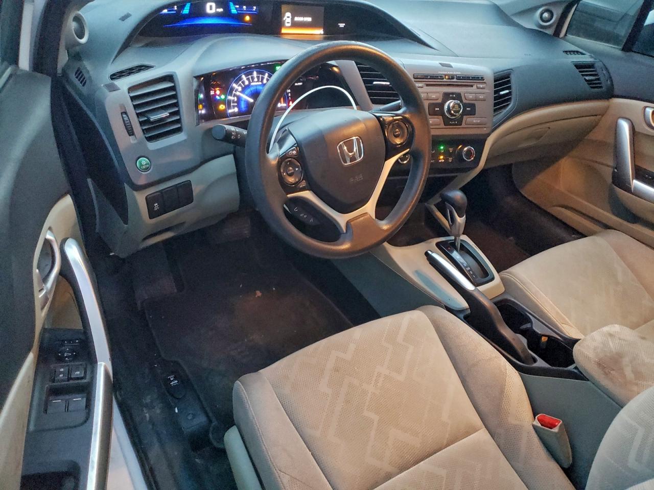 2012 HONDA CIVIC EX photo 8