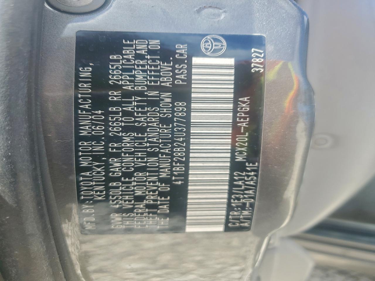 2004 TOYOTA AVALON XL photo 25