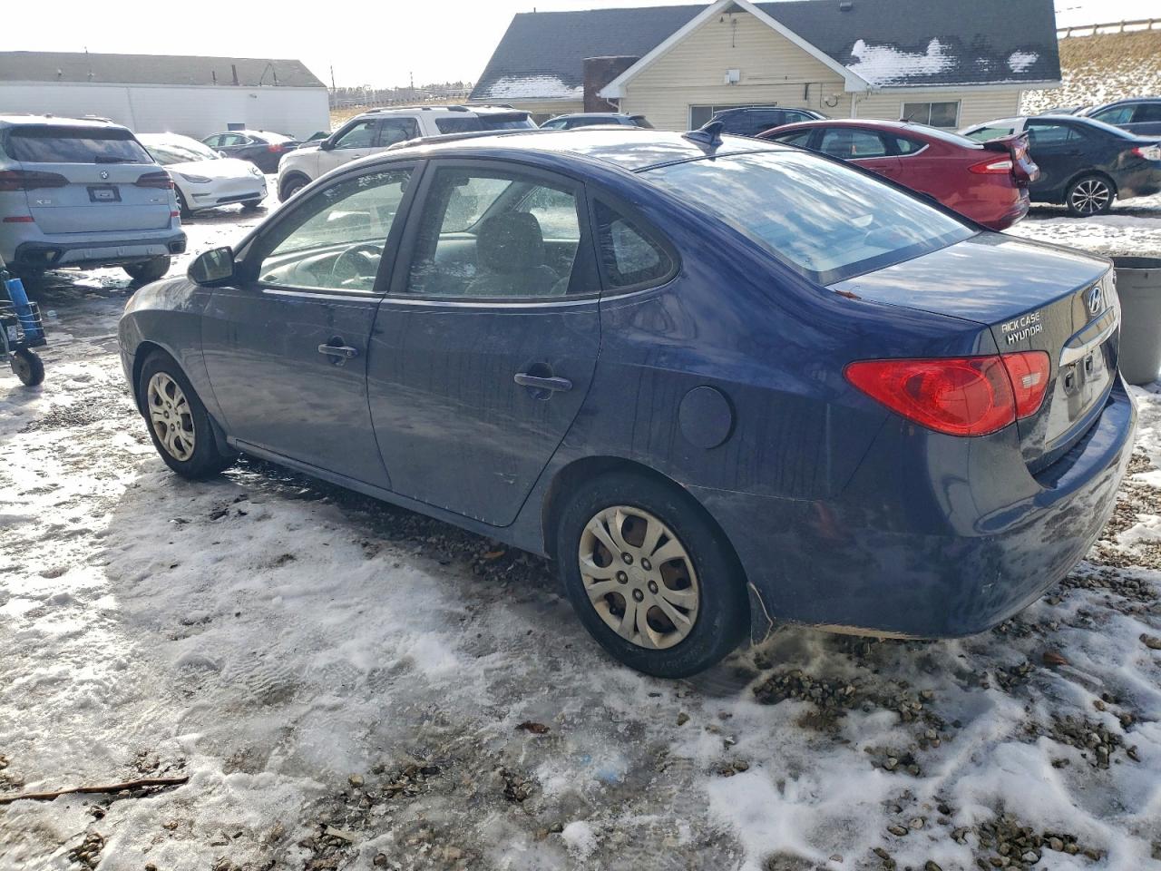 2010 HYUNDAI ELANTRA BLUE photo 3
