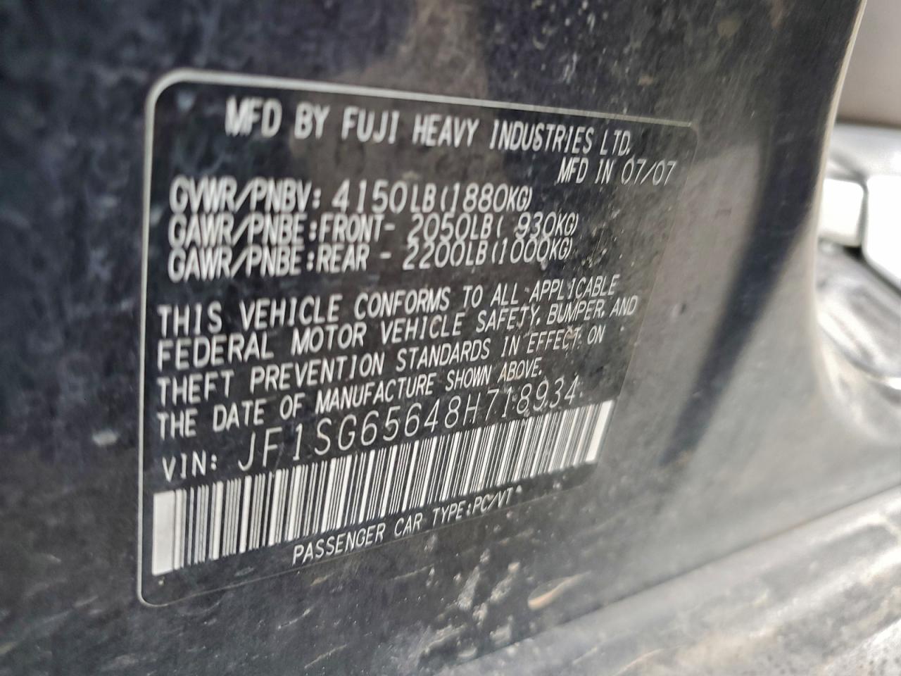 2008 SUBARU FORESTER 2.5X PREMIUM photo 34