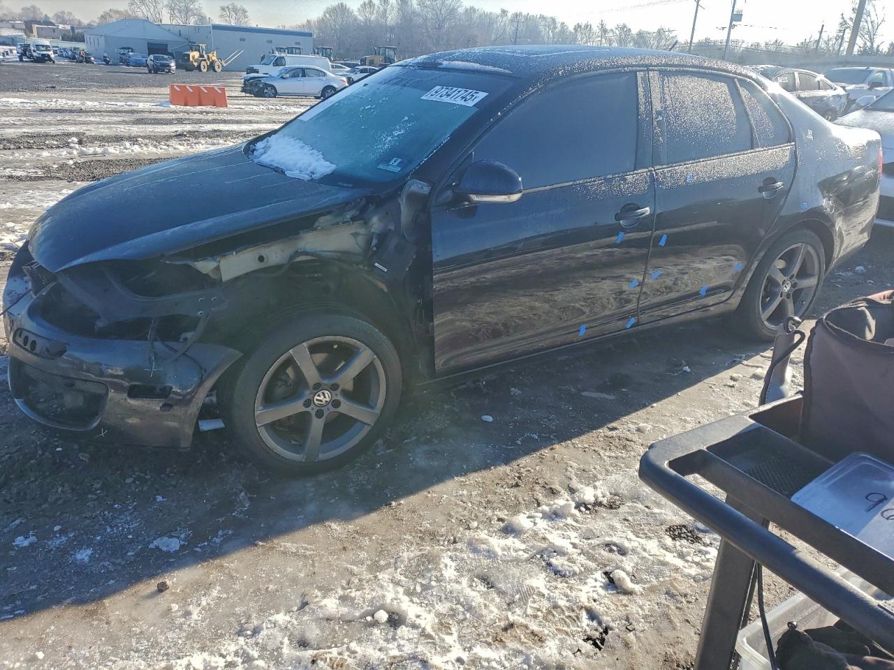 2009 VOLKSWAGEN JETTA S — FRONT END damage — photo 1