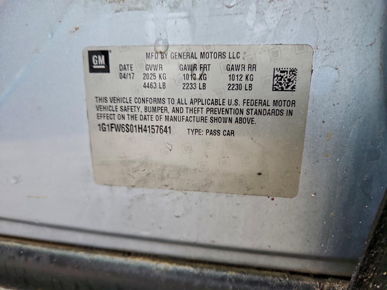 2017 CHEVROLET BOLT EV LT photo 13
