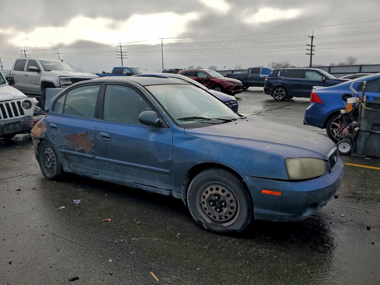 2001 HYUNDAI ELANTRA GLS photo 4